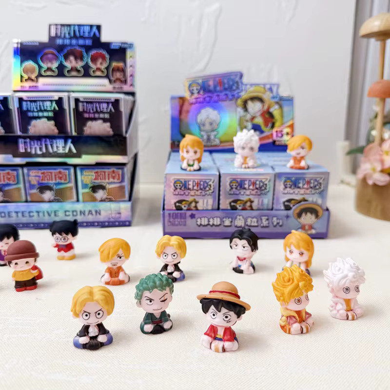 Bandai One Piece Chibi Sitzfiguren Blind Box Set, Mini PVC-Figuren, ab 14 Jahren - Bild 3