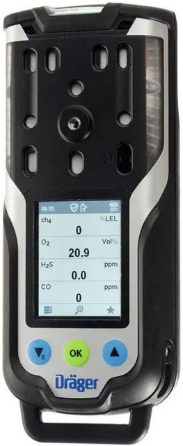 Dräger X-am 8000 PID Ex O2 H2S LC/CO Gaswarngerät in Schwarz - Bild 1