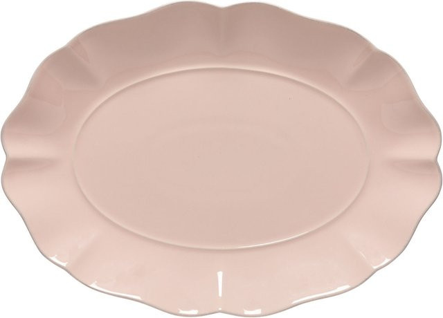 Costa Nova Servierplatte Pacifica Oval, Keramik, Pink, 3er Pack, Breite: 28,8 cm, Höhe: 4,2 cm - Bild 1