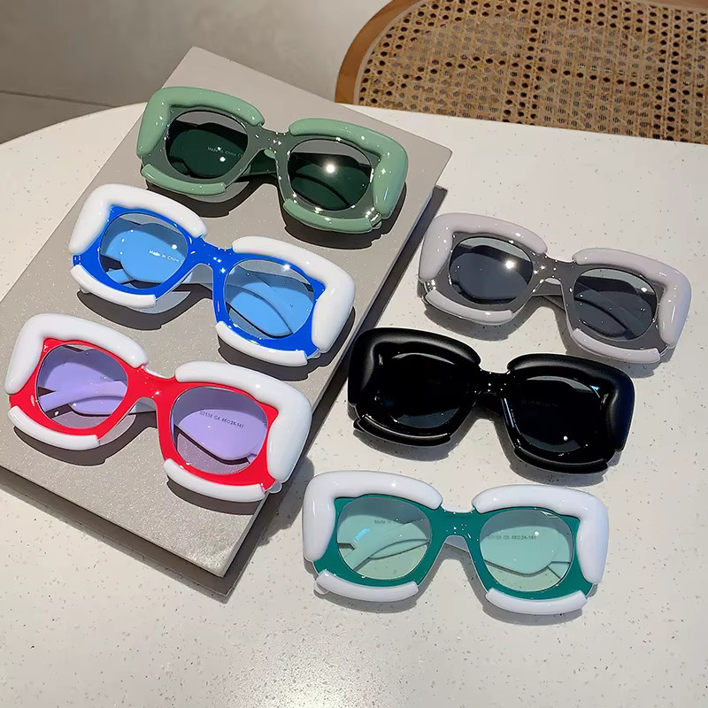 KAMMPT Sonnenbrille, quadratisch, Damen, Vollrand, Kunststoff - Bild 2