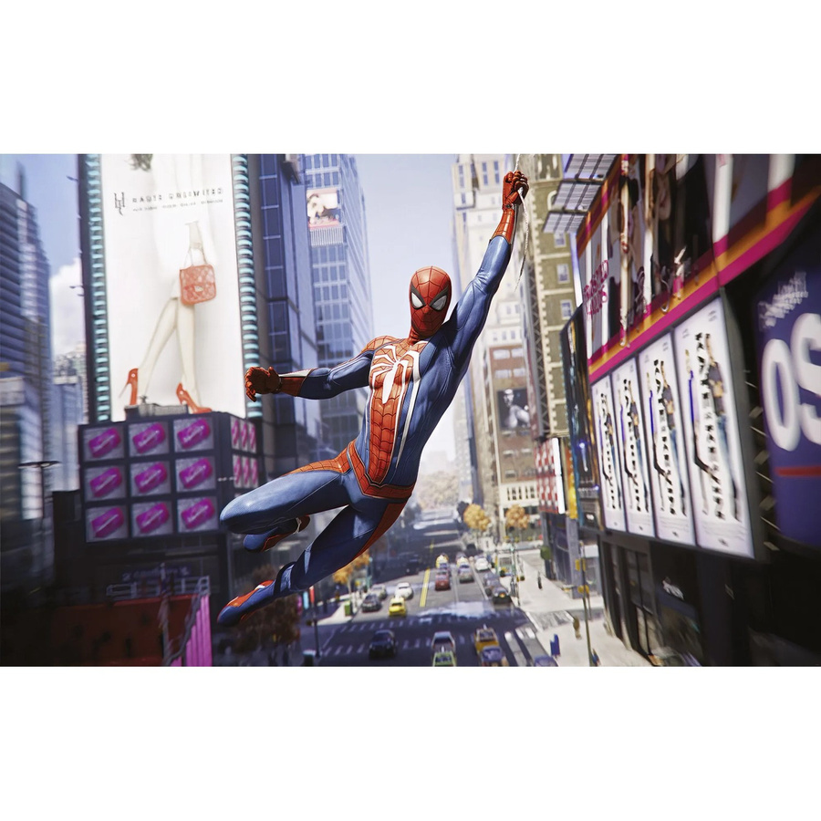 Komar Vlies Fototapete Marvel Spider-Man City Swing in Bunt - Bild 1