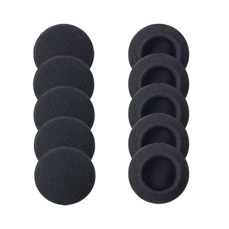 Universelle Schwamm-Ohrpolster in Schwarz für SONY, AKG, Logitech, Sennheiser, Philips und JBL, verschiedene Größen von 18 mm bis 75 mm - Bild 4