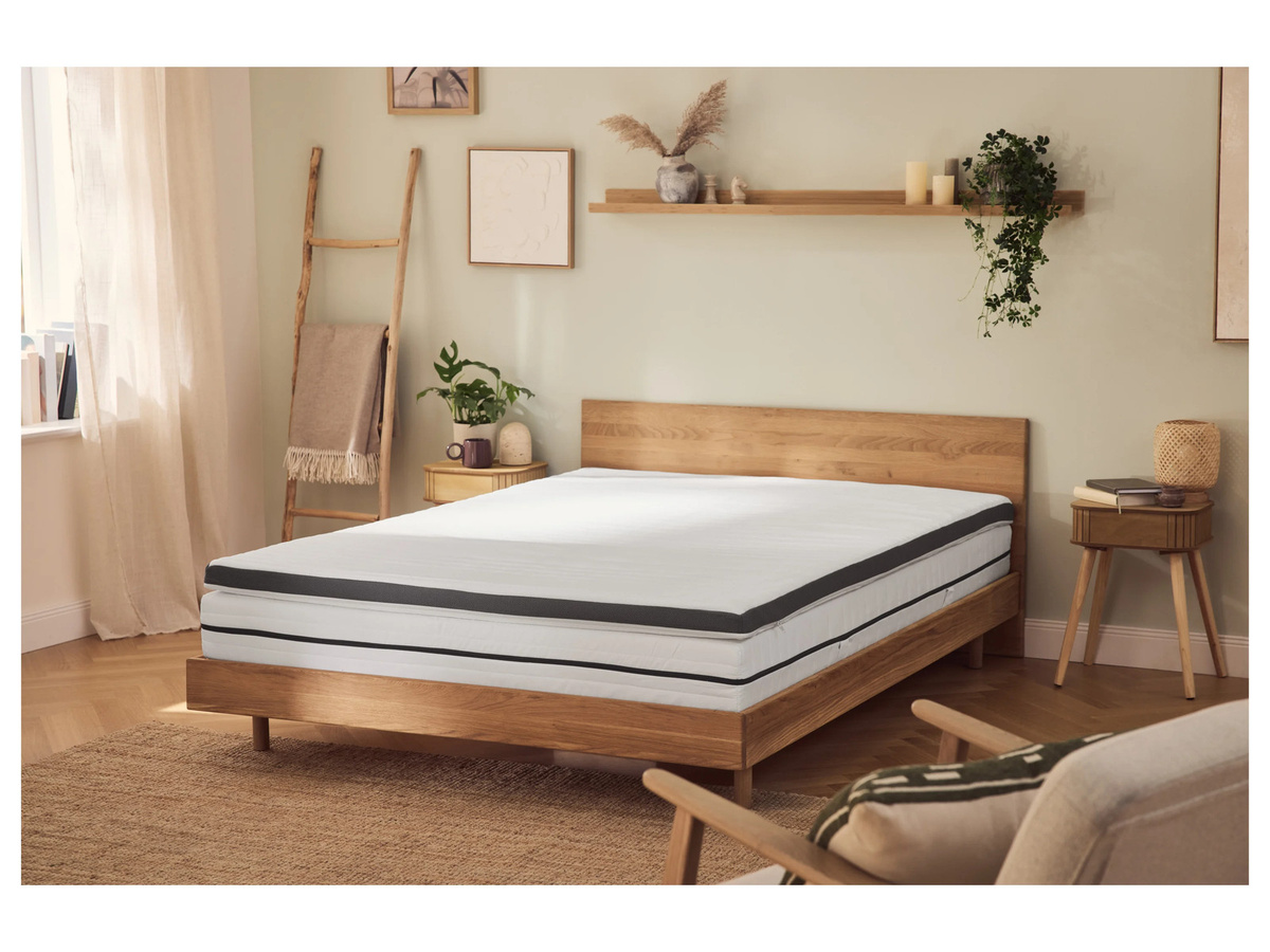 LIVARNO Premium Matratzentopper Weiß B/T/H: 200 x 140 cm - Bild 2