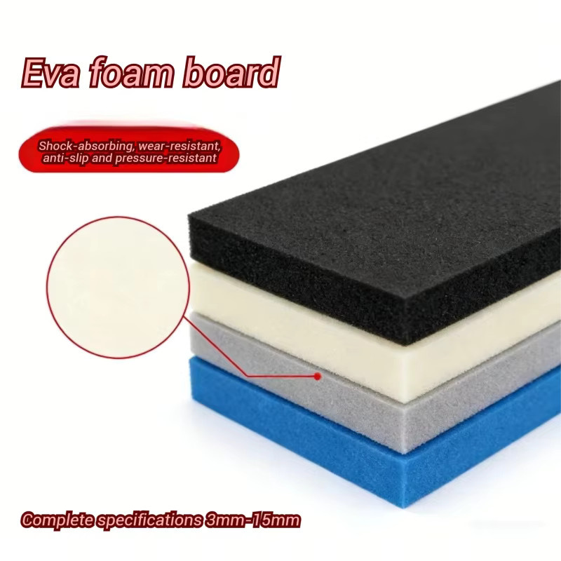 SHIENQI EVA-Schaumstoffplatten grau, schallabsorbierendes Bastelmaterial für Modellbau, Breite: 100 cm, Tiefe: 50 cm - Bild 5
