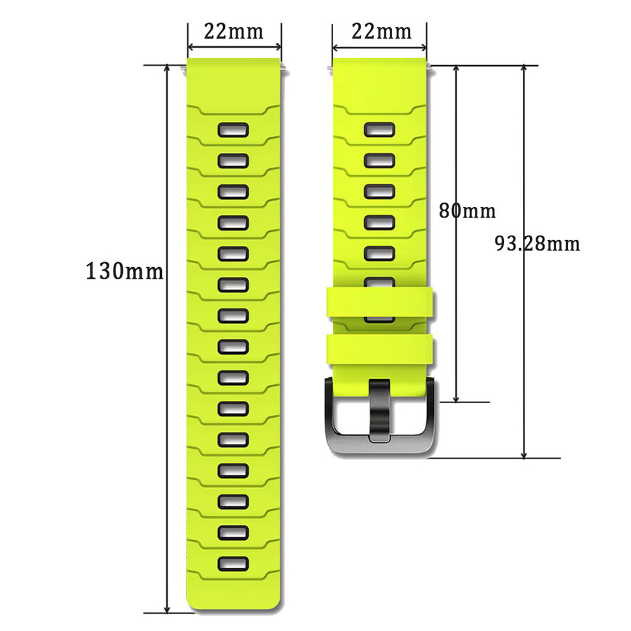 Suunto Uhrenarmband Silikon, 22 mm, Unisex - Bild 4