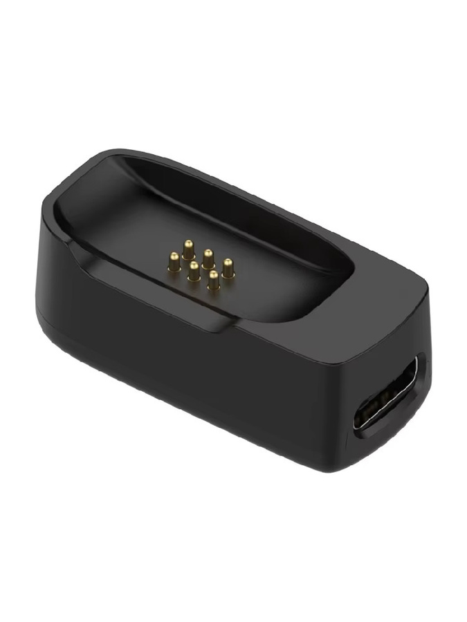 Magnetische Basis für DJI Mic Mini2/M3 mit USB-C Ladekabel in Schwarz - Bild 1