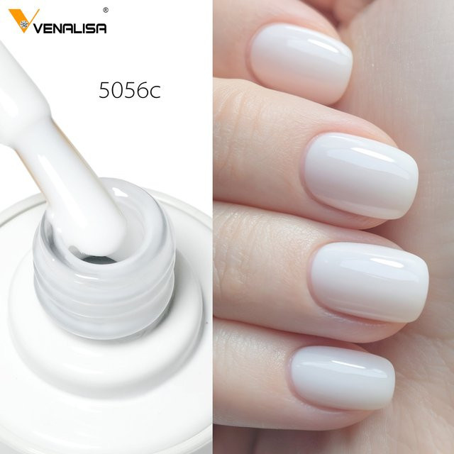 Venalisa Nagelgel, Milchig Weiß, Halb Transparent, Hema Frei - Bild 1