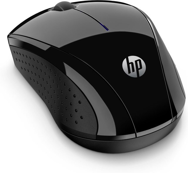 HP 220 Silent Wireless-Maus in Schwarz mit USB-A-Empfänger - Bild 2