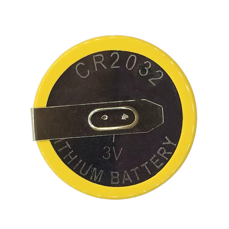 5er Set xinislng CR2032 Lithium-Knopfzellen mit Lötstiften, 3 V, 210 mAh - Bild 2