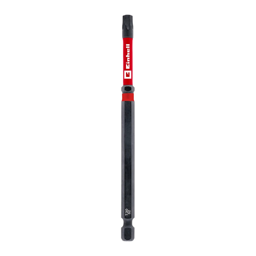 Einhell Impact Bit mit Doppel-Torsion T30 in Rot, Länge: 120 mm - Bild 2