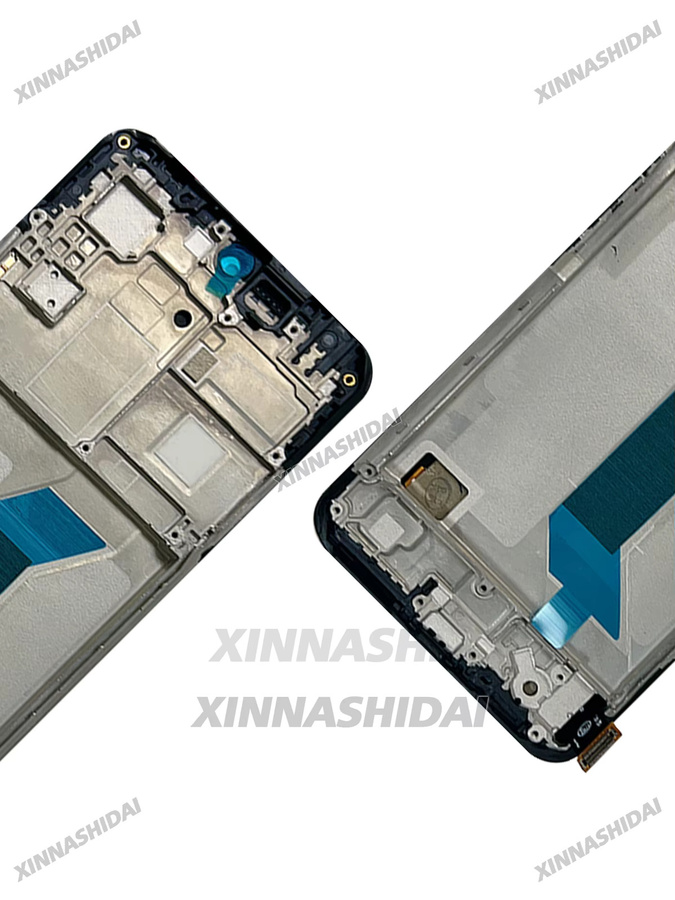 Xiaomi Redmi Note 12 5G OLED LCD Display mit Touchscreen und Rahmen in Schwarz - Bild 4