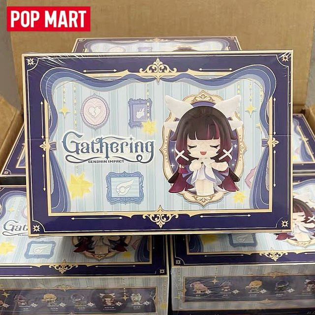 Pop Mart Genshin Impact Neujahrs-Veranstaltung Q-Version Blind Box, Anime-Figuren, Einzelfigur - Bild 1