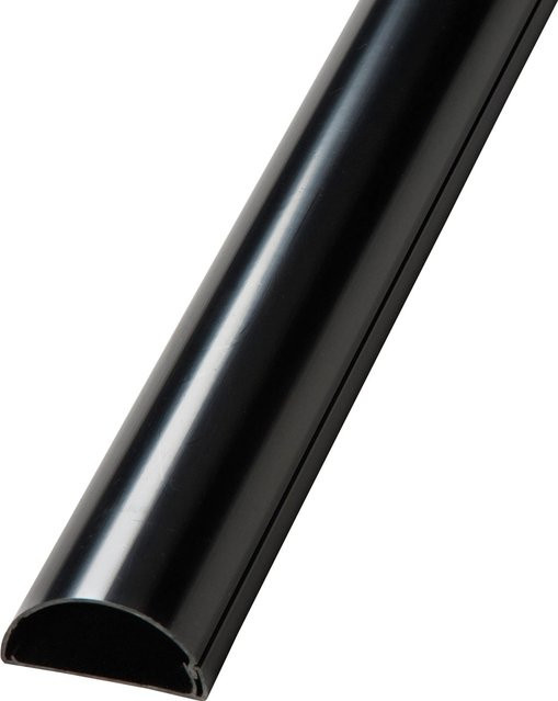 D-Line Kabelkanal aus Kunststoff in Schwarz B: 5,0 cm, H: 2,5 cm - Bild 1