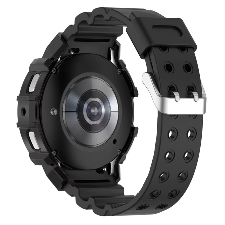 RMUTANE Uhrenarmband Silikon, Schwarz, Samsung Galaxy Watch 3, 41mm/45mm - Bild 3
