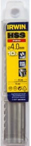 Irwin HSS Metallbohrer Twist Drill in Silber, Durchmesser: 4,0 mm, Länge: 75 mm, Breite: 43 mm - Bild 1