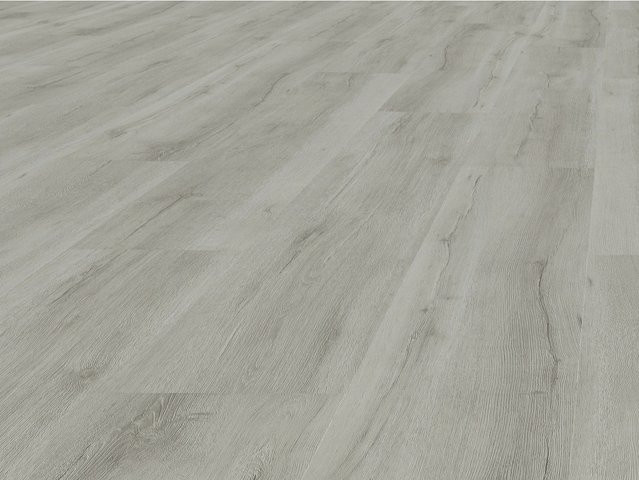 BASICfloor Vinylboden NK31 Eiche Rustikal in Weißgrau als Landhausdiele in Holzoptik (Glue Down) - Bild 1