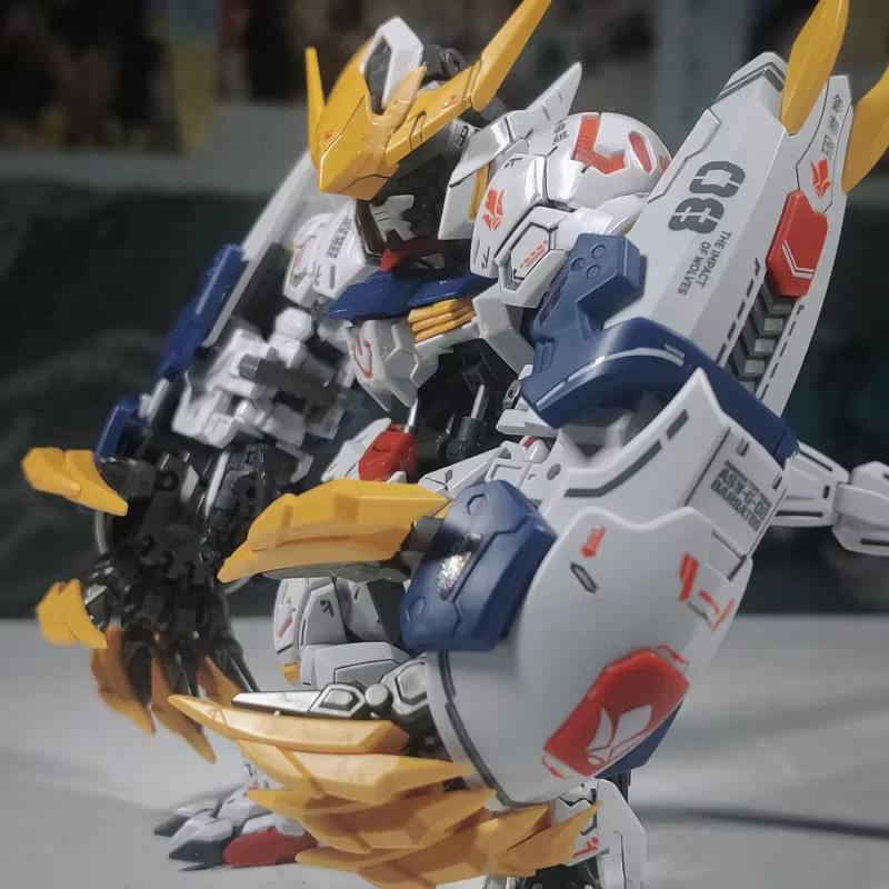 Bandai MGSD Barbatos ASW-G-08 Lord Wolf Large Claw & Tail Mech Bausatz - Bild 6