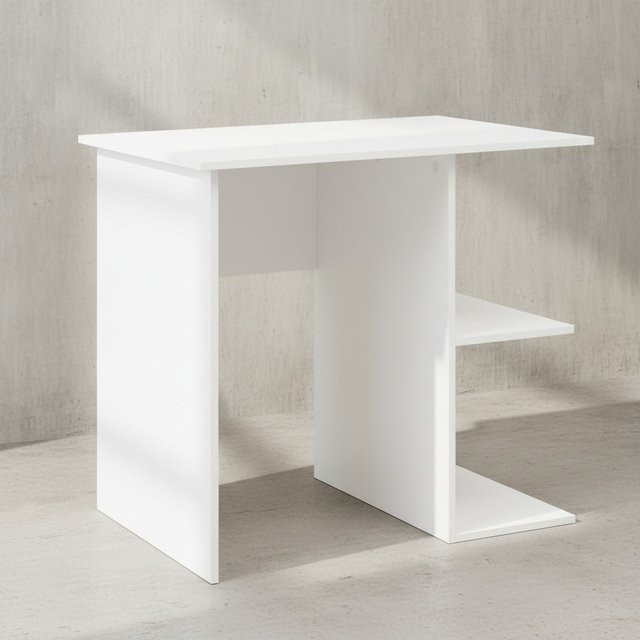 KADIMA DESIGN Computertisch SEGRE aus Spanplatte mit großzügiger Arbeitsfläche, B: 120 cm, T: 60 cm, H: 76 cm - Bild 1