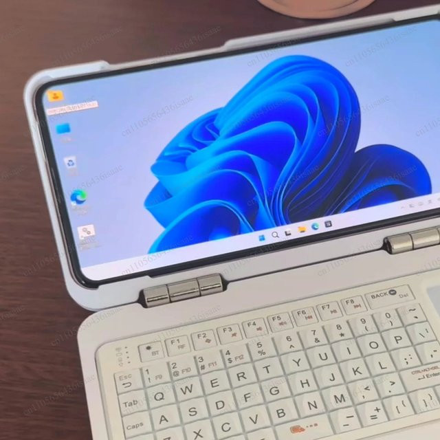 Tragbarer Mini-Computer mit Touchscreen, Duales Betriebssystem, 8GB RAM und 256GB SSD in Schwarz oder Weiß - Bild 1