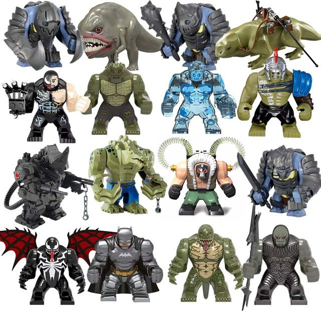 Bandai DC Killer Croc Bane Olog-hai Troll Orc Actionfiguren, Blind Box - Bild 1