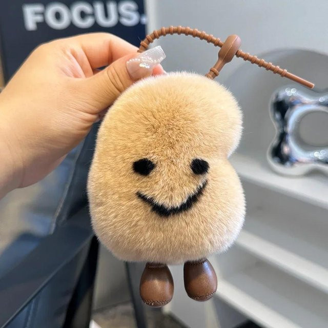 Linyi toy Kawaii Kartoffel Plüschtier, beige, 10cm - Bild 1