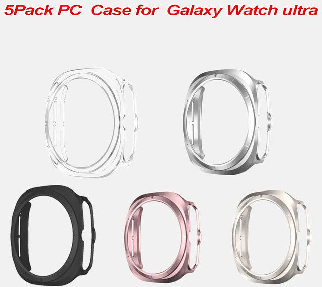Samsung Uhrengehäuse-Abdeckung Galaxy Watch Ultra, Bunt, 5 Stück - Bild 1