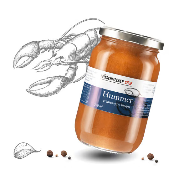 Feinschmecker-Shop Hummercremesuppe Bisque 370 g - Bild 2