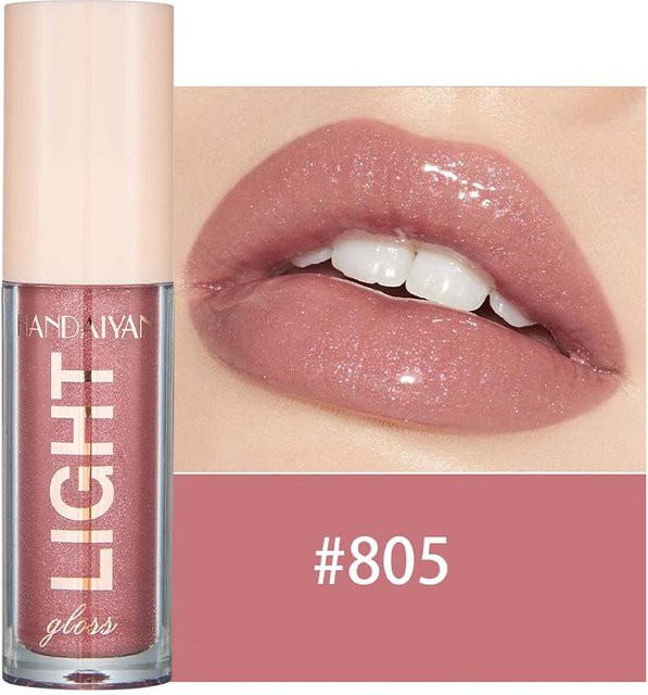 HANDAIYAN Lipgloss, Rot-Nude, glänzend - Bild 1