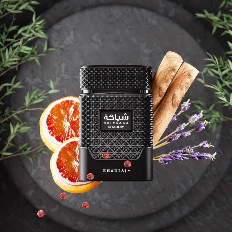 Khadlaj Shiyaaka Shadow Eau de Parfum Schwarz 100ml - Bild 5