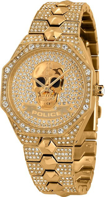 Police Armbanduhr, Edelstahl, Gold, Quarz, 36 mm, Damen - Bild 1