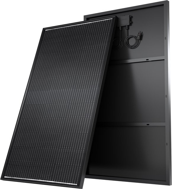 XINPUGUANG Monokristallines Solarpanel in Schwarz mit Aluminiumrahmen für 12V Batterien, Wohnmobile und Gartenhäuser, 18V 120W oder 240W PV-Modul - Bild 1