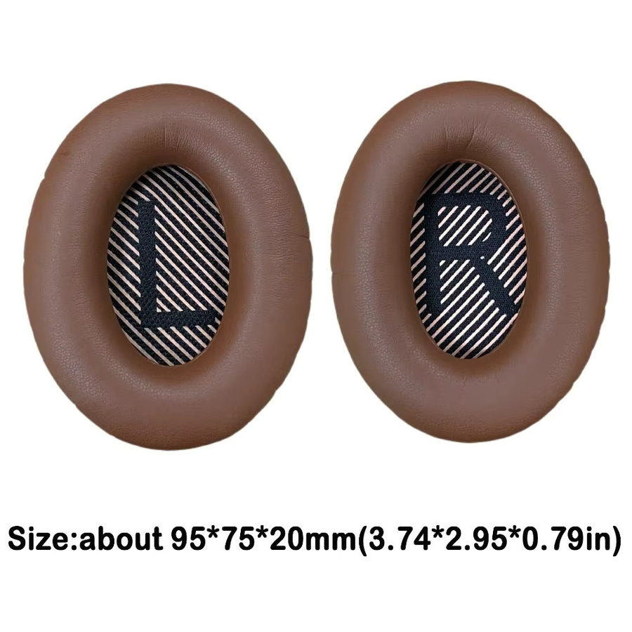 2 Stück Ersatz-Ohrpolster aus Memory-Schaum für Bose QuietComfort QC15 QC25 AE2 Over-Ear Kopfhörer - Bild 3