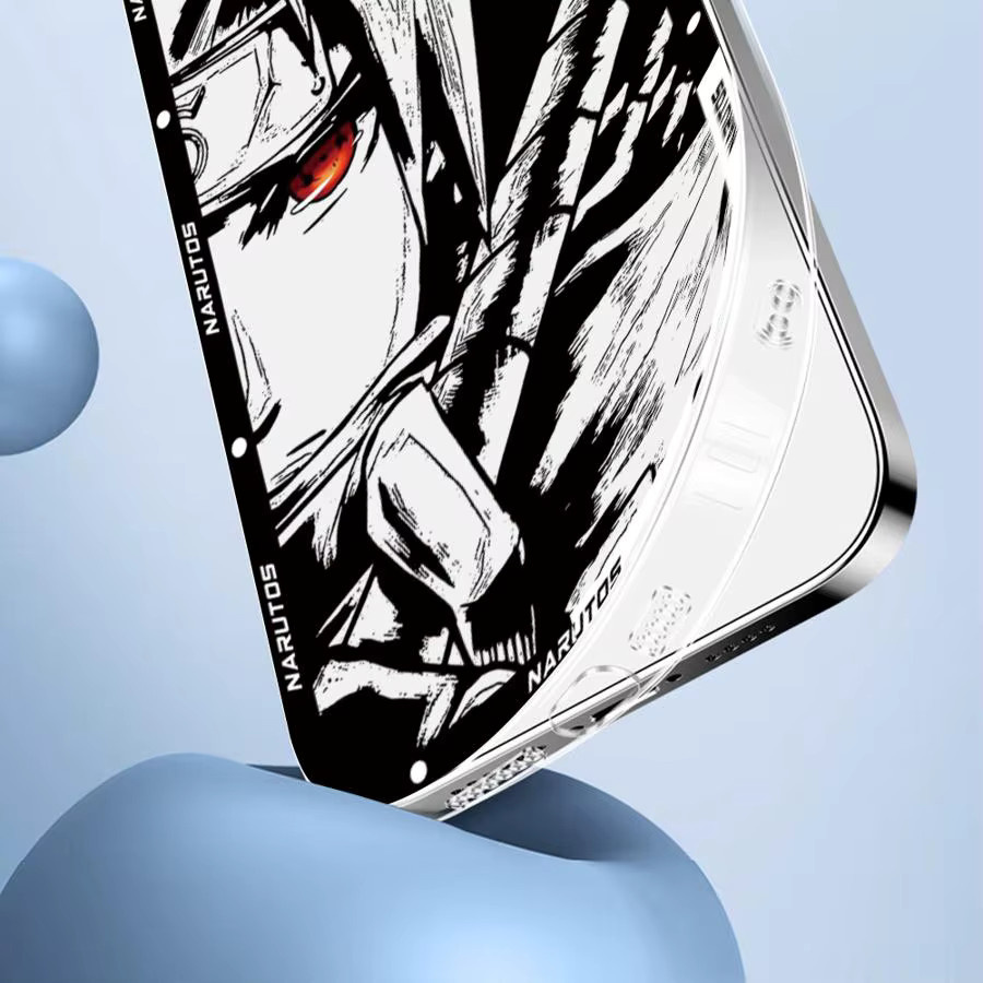 Weiche Handyhülle Naruto Design für iPhone und iOS Modelle in Multicolour - Bild 5