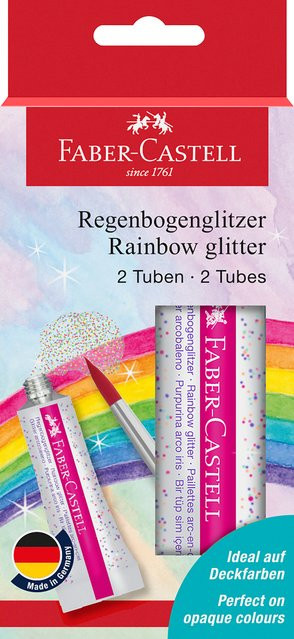 Faber Castell Glitzerstifte Regenbogen Multicolor - Bild 1