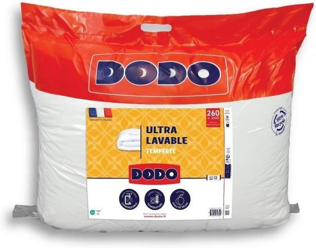 DODO Übergangsdecke in Weiß mit 300 g/m² Füllung, B/B: 240 x 260 cm - Bild 1