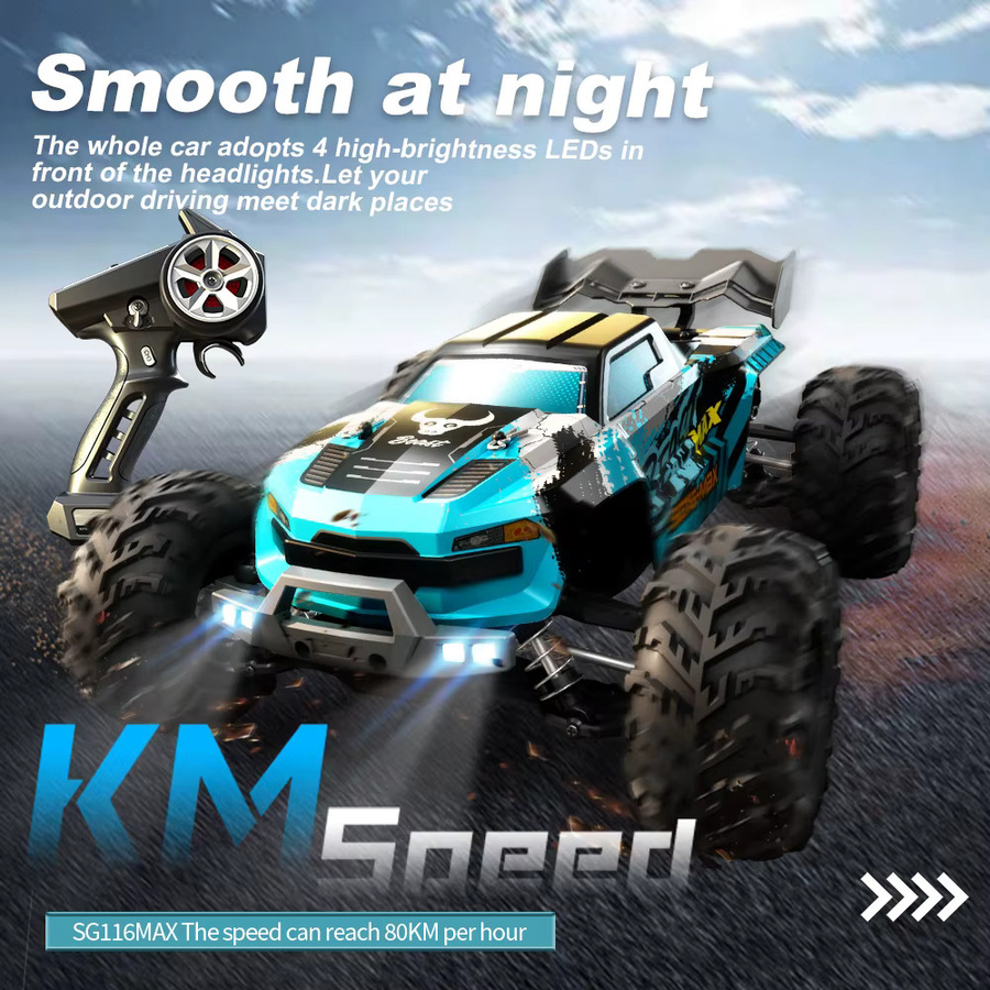 ZNLYRION 4WD Ferngesteuertes Auto, mit Metall-Differential, Drift-Funktion - Bild 5