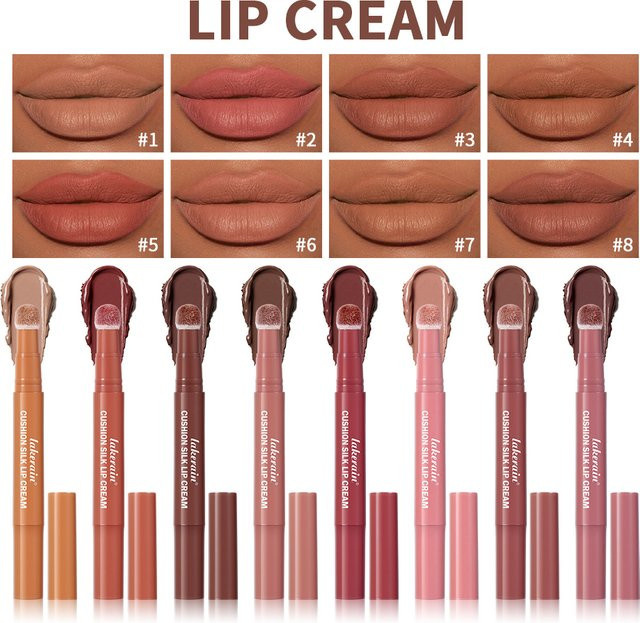 Lakerain Air Cushion Lippencreme 2-in-1 Lippen- und Wangenfarbe, Unisex - Bild 1