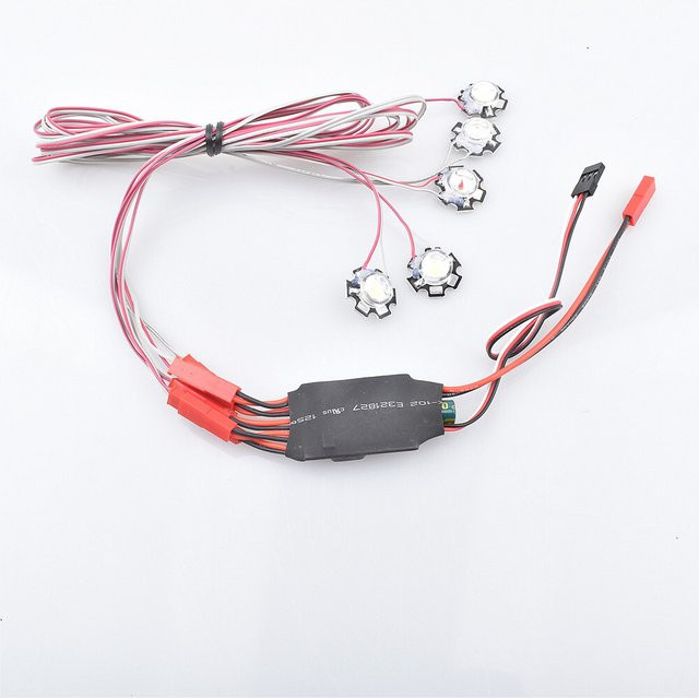 KINGMODEL LED Strobe Licht, Navigation Blinklampe, Kunststoff, 1-teiliges Set - Bild 1