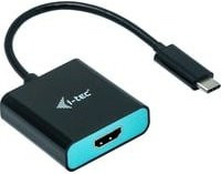 i-tec USB-C auf HDMI Adapter in Schwarz mit 4K 60Hz Unterstützung und 0,15 m Kabellänge - Bild 1