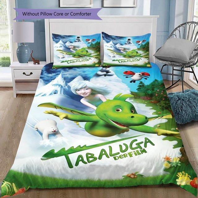 Bettwäsche-Set Tabaluga Der Film mit Kissenbezug für Kinder, Mehrfarbig, B/H: 140 x 200 cm - Bild 1