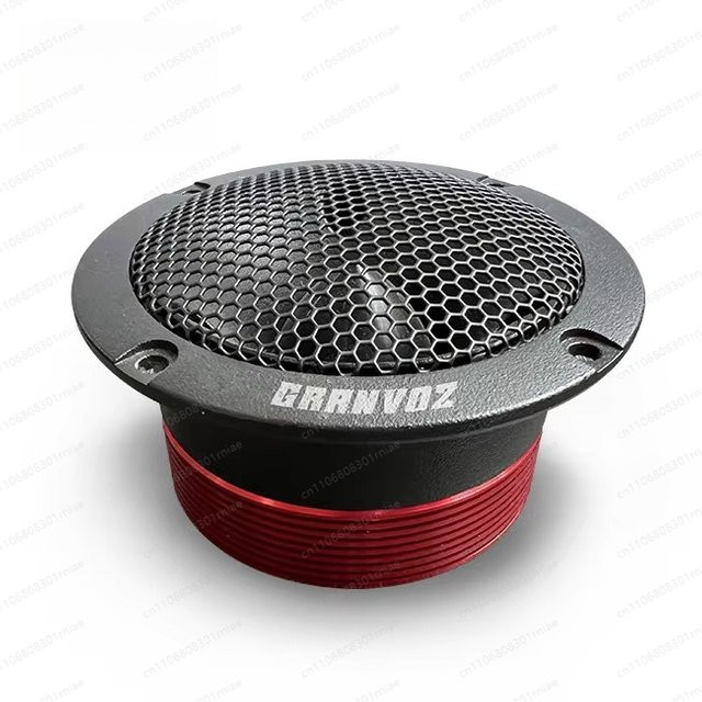 3-Zoll Aluminium Bullet Hochtöner in Schwarz mit 120 W RMS, 1-Zoll Titanmembran und Neodym-Magnet, 4 Ohm Car-Audio Super-Hochtöner - Bild 1