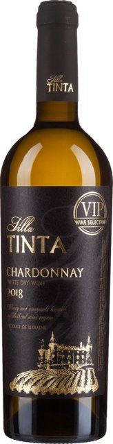 Villa Tinta VIP Chardonnay Weißwein, 2018, Ukraine, trocken, 0,75 l - Bild 1