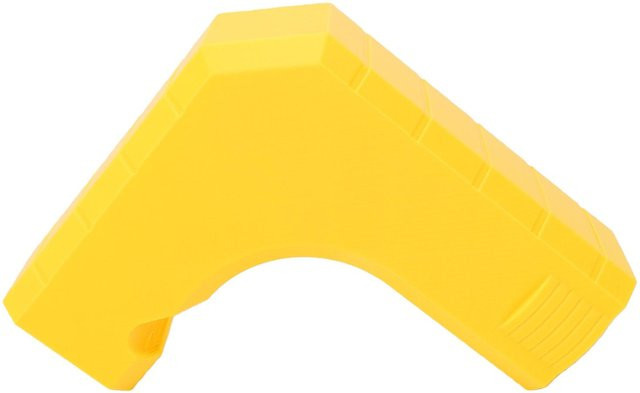 TOMTOP Staubabsaugadapter für Tischsägen aus Kunststoff mit Klick-System in Gelb - Bild 1