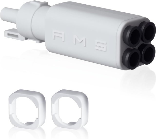 Original AMS Lite 5-Wege-Filament-Hub für Bambu Lab A1 und A1 Mini, Mehrfarbiger Druckrohr-Verbinder in Weiß - Bild 1