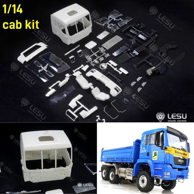 LESU MAN TGS Montage Cab Kit, 1/14 Maßstab, Zubehör - Bild 1
