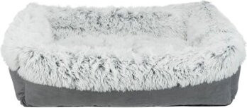 Trixie Hunde-Bett Harvey aus Microfaser in Grau, B/T/H: 60 x 50 x 20 cm - Bild 1