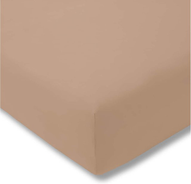Estella Spannbetttuch aus Feinjersey in Beige - Bild 1