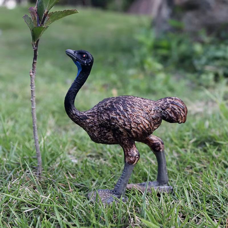 Oenux Strauß Struthio Tierfigur aus PVC als Spielzeug und Sammlerfigur für Kinder - Bild 3