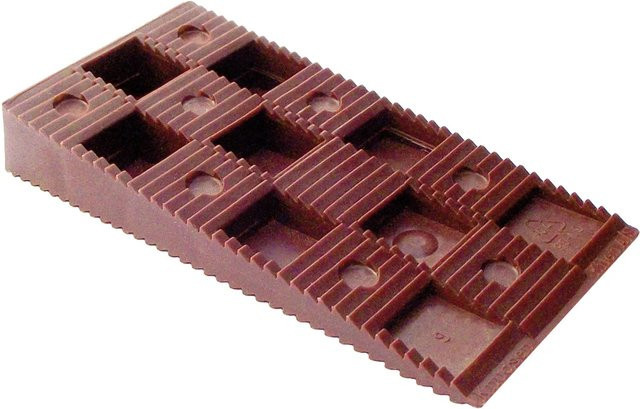 Primo Keile für Hänger, 16 Stück, Braun, B/T/H: 90 x 45 x 15 mm - Bild 1