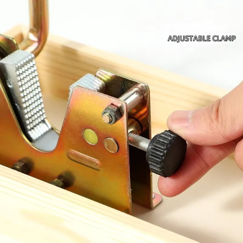 JUSTINLAU Nussschalenöffner aus Holz in Braun, verstellbare Nussknacker-Zange für Walnüsse, Kastanien, Pekannüsse, Haselnüsse und Mandeln - Bild 5